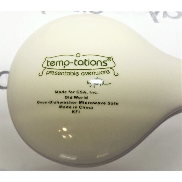 Temptations by Tara Set of Salad Servers in Old World pattern, Lilac color - Picture 3 of 3